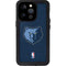 NBA Memphis Grizzlies Distressed iPhone 15 Pro Waterproof Case